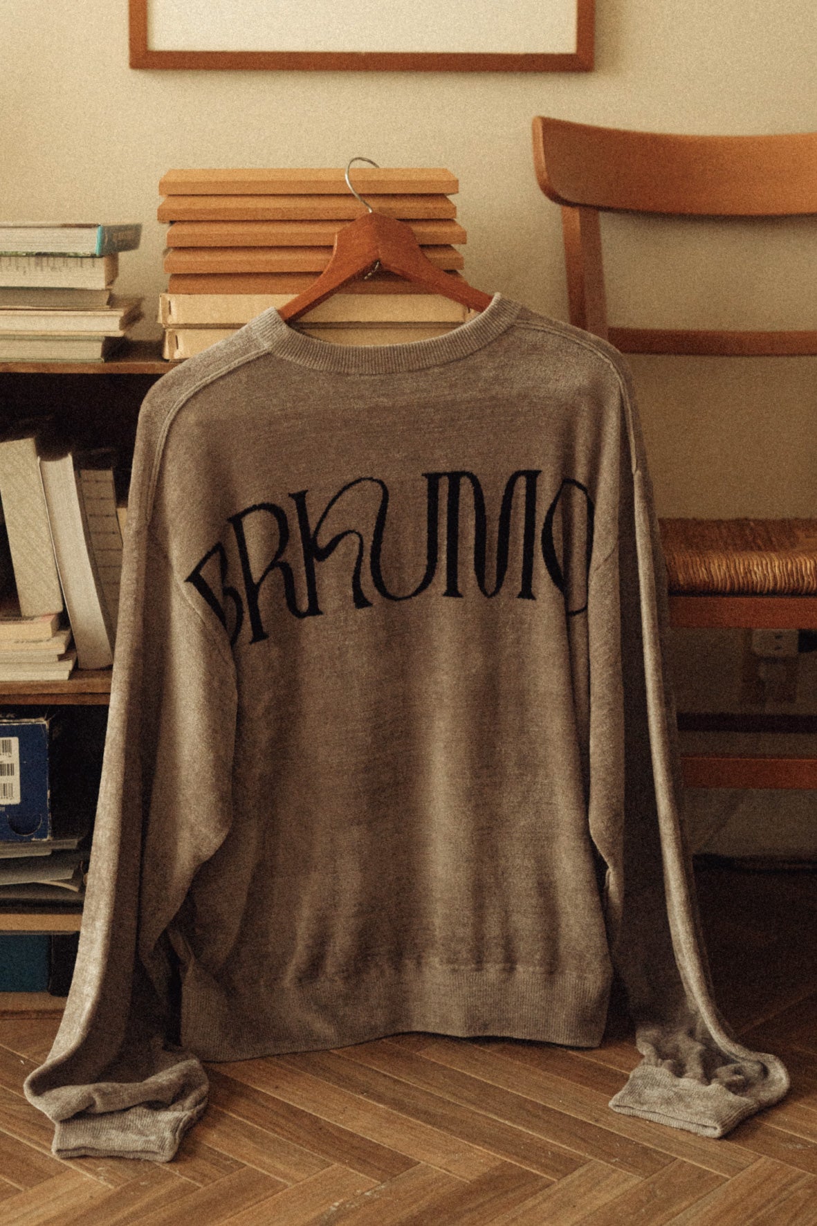 velours pullover/2color