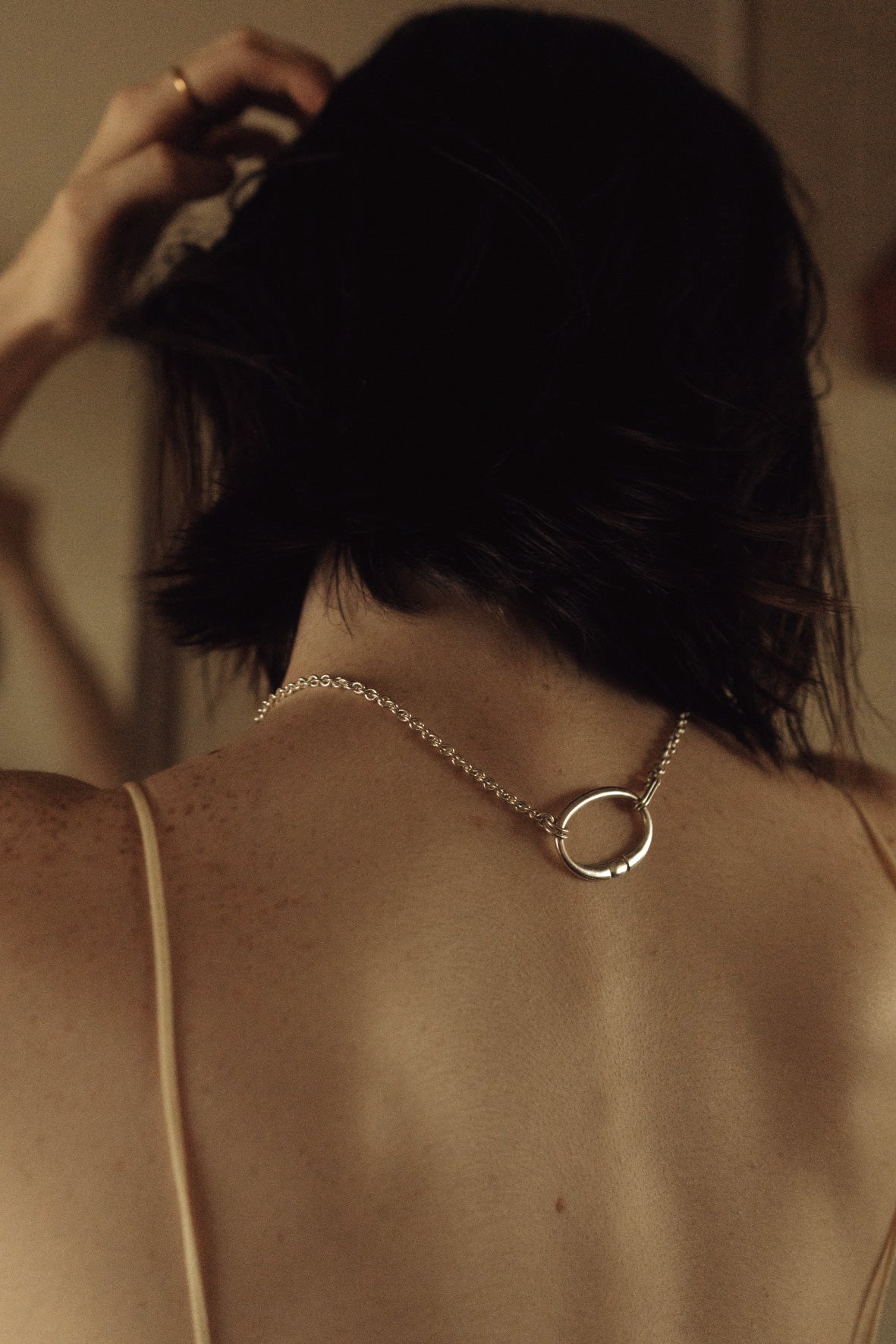 motif necklace(silver/gold)