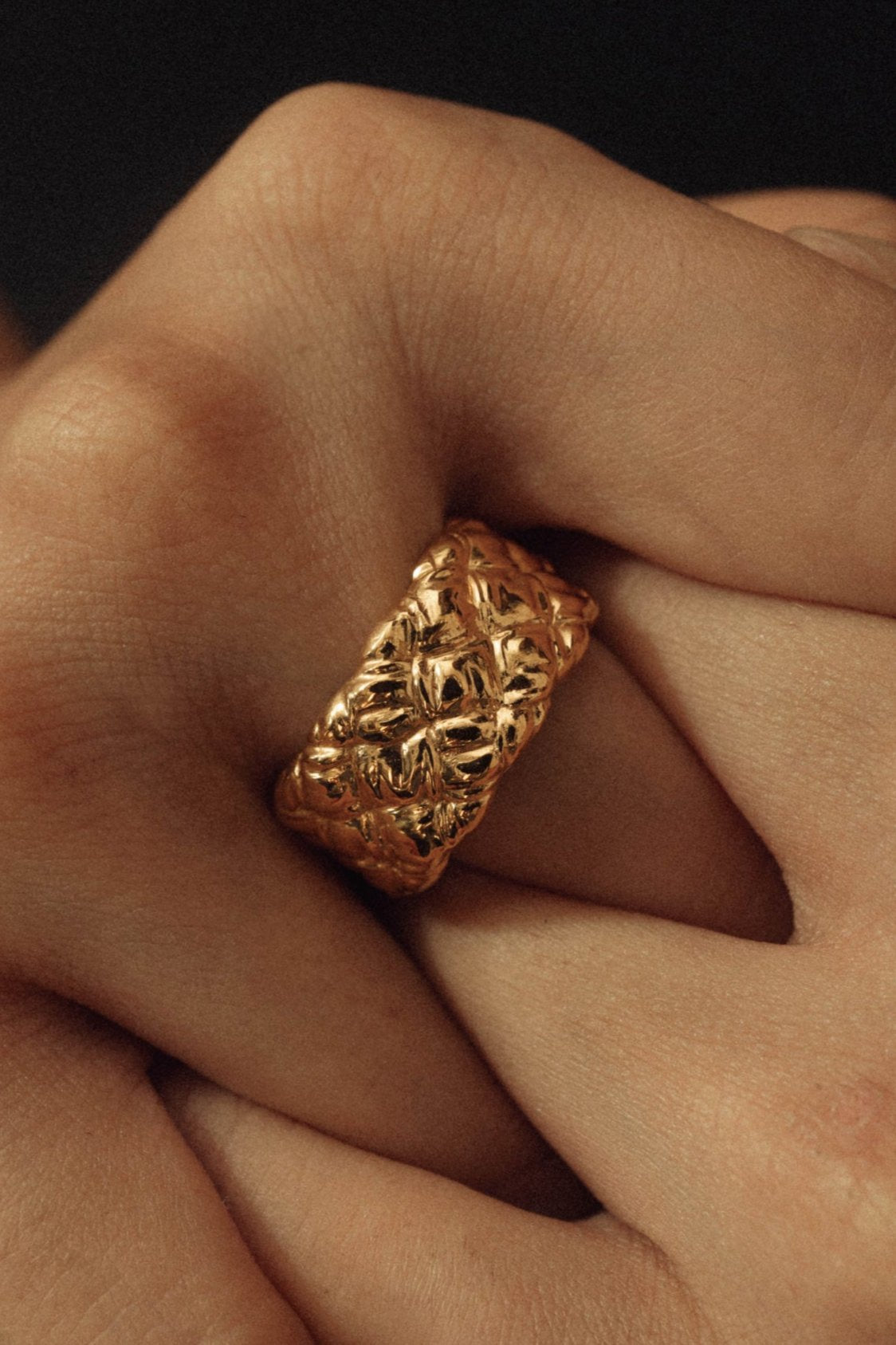 xo ring M(silver/gold)