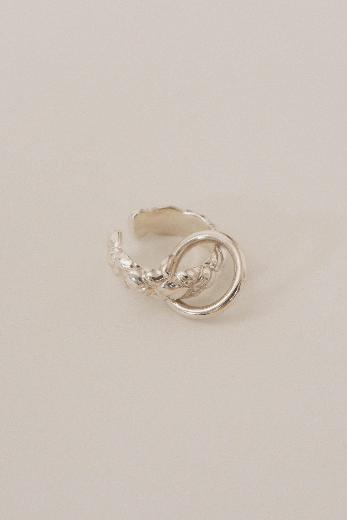 3way ear cuff(silver/gold)