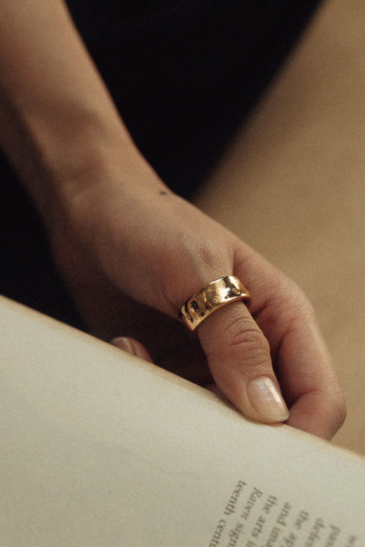 maru B ring(silver/gold)