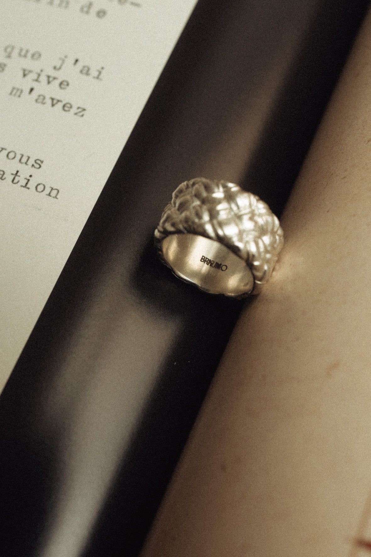 xo ring M(silver/gold)