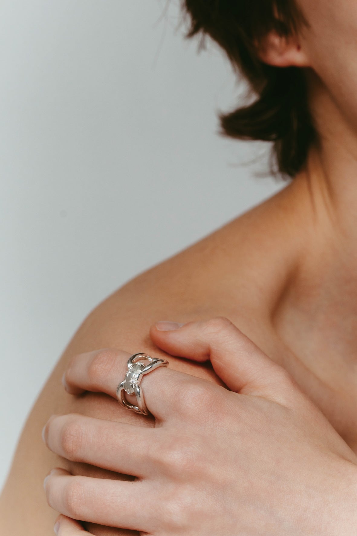 【受注販売】star ring/02(silver/gold)