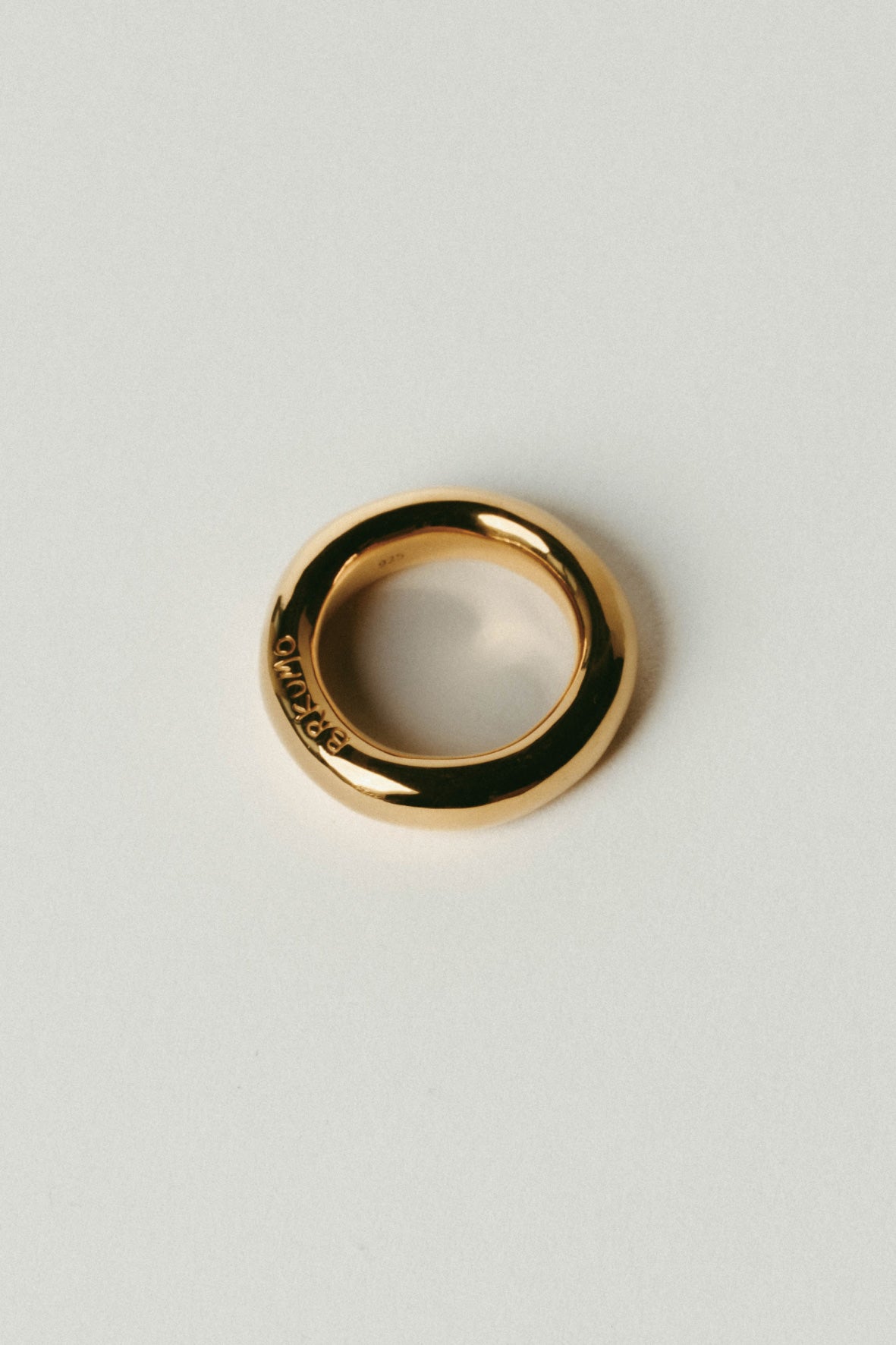 【受注販売】caramel ring(silver/gold)