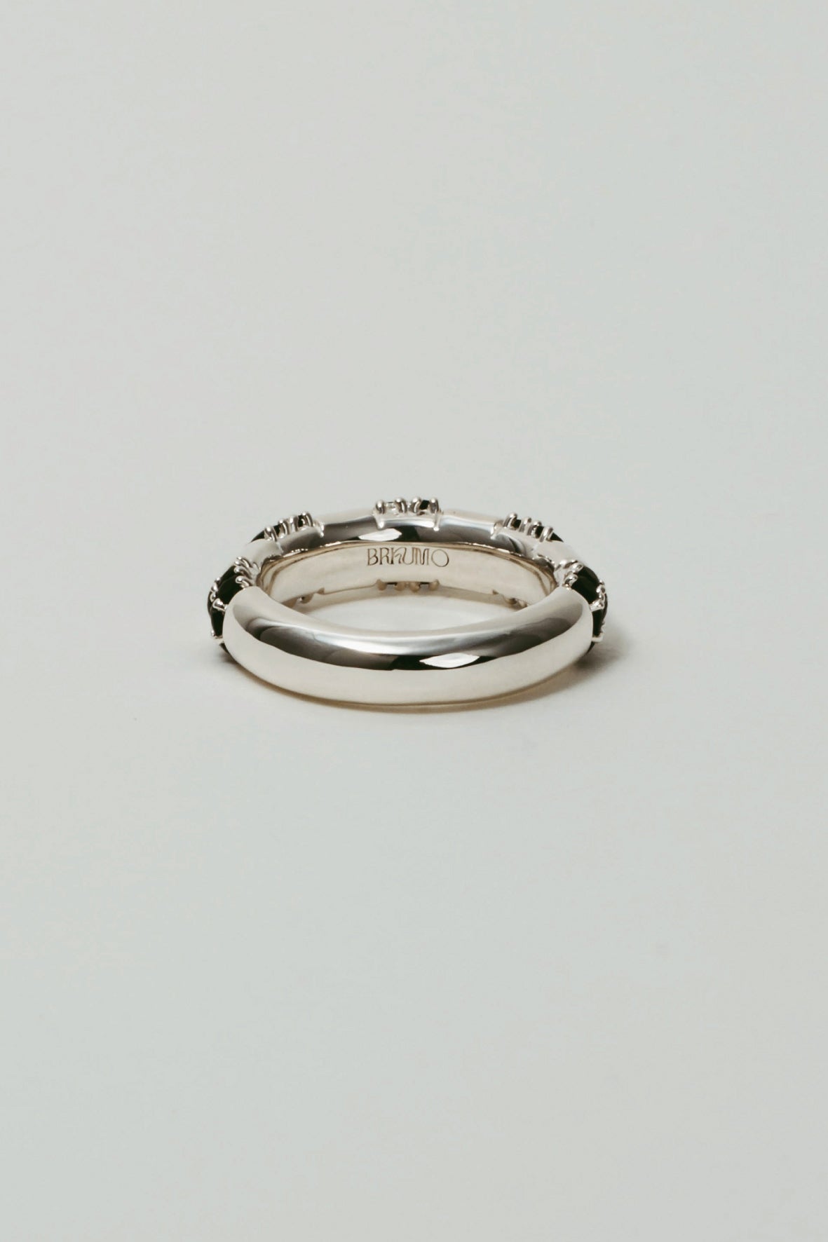 【受注販売】unit ring(onyx)(silver/gold)