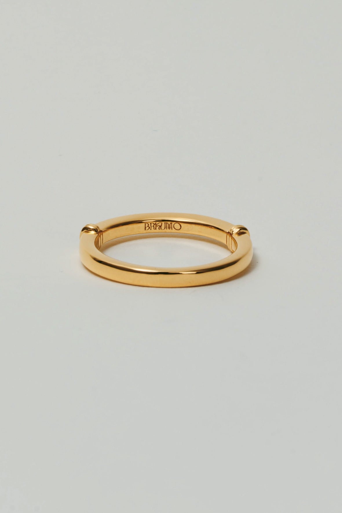 【受注販売】HR ring(cz×onyx)(silver/gold)