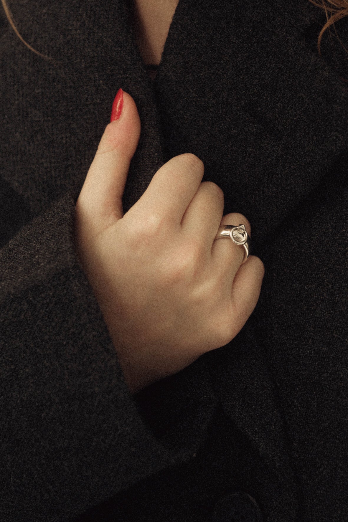 door knock ring(silver/gold)