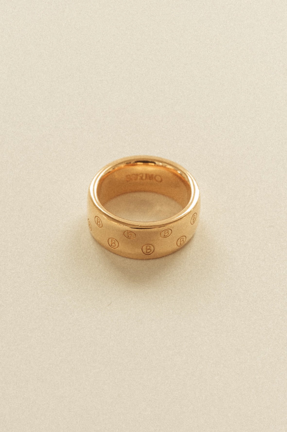maru B ring(silver/gold)