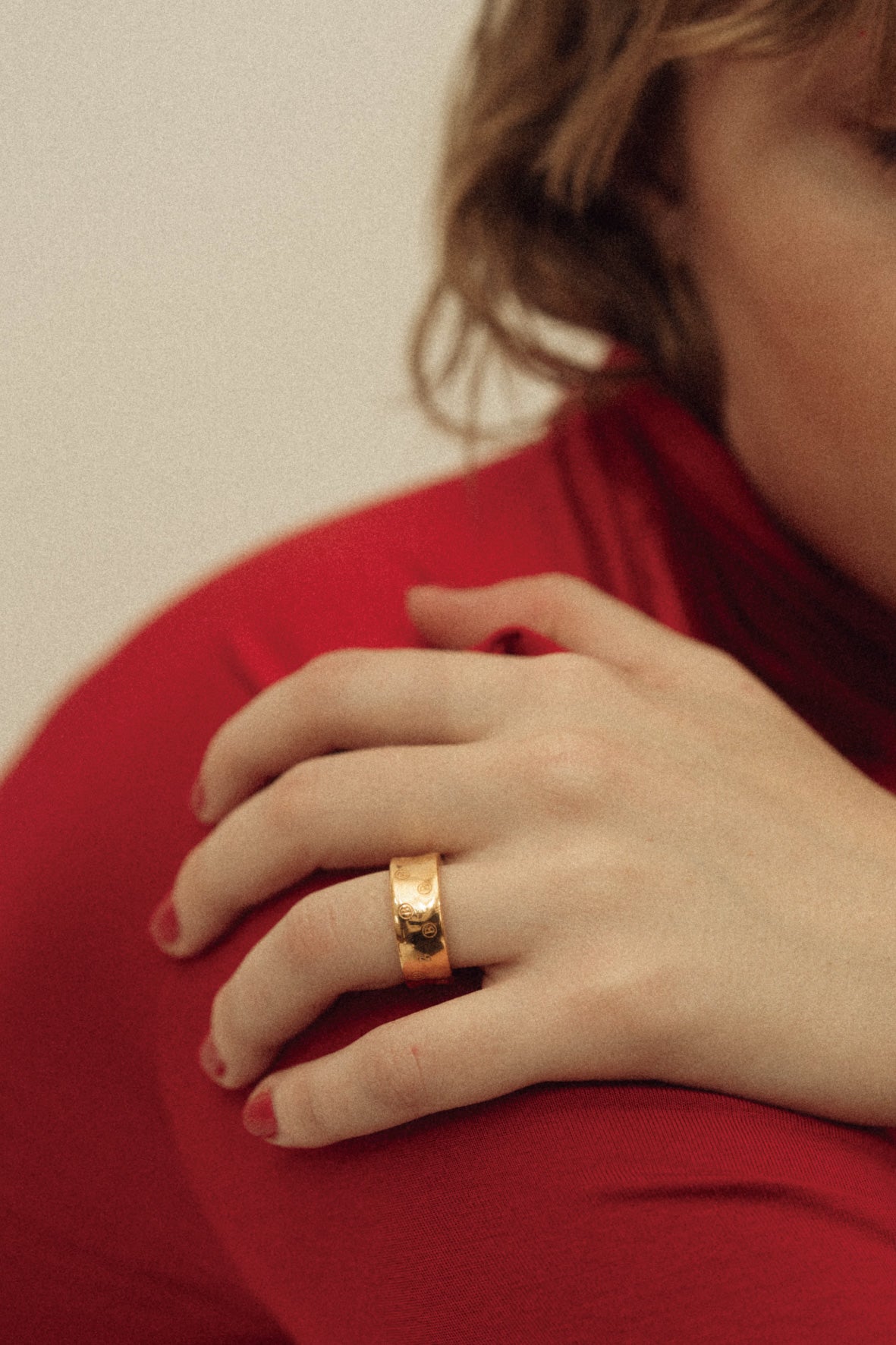 maru B ring(silver/gold)