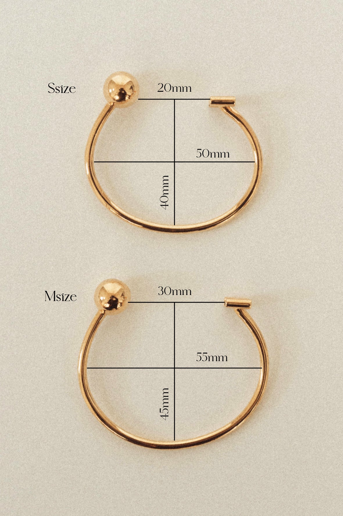 OI bangle(silver/gold)