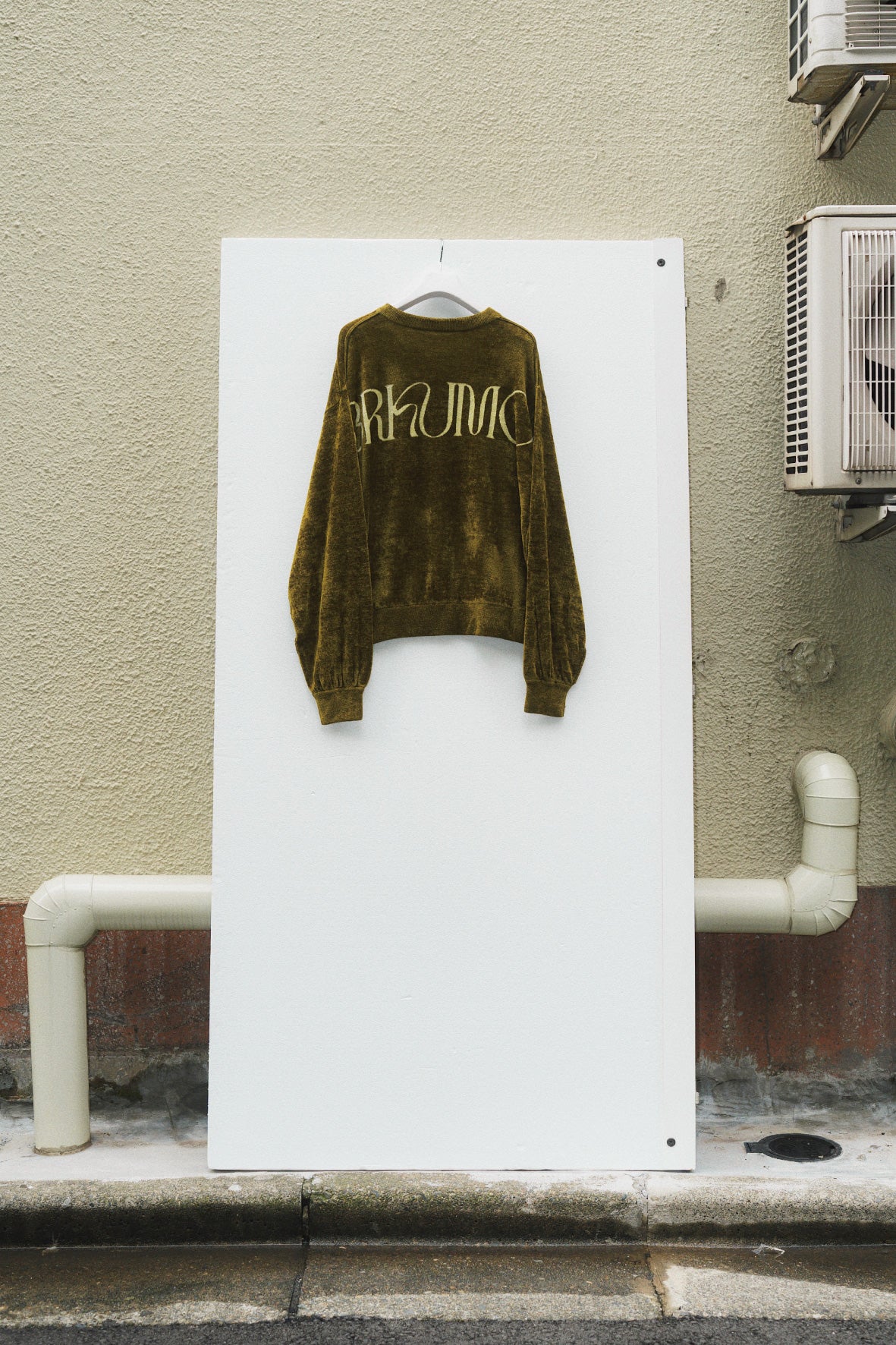 velours pullover/2color
