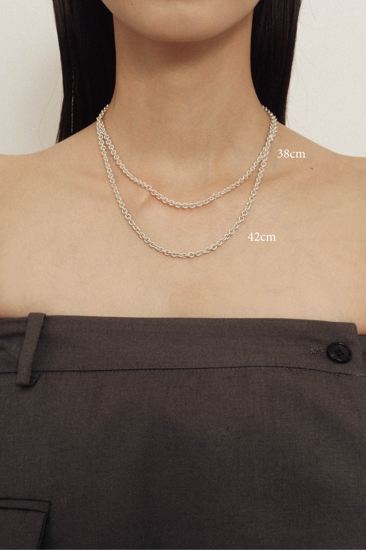 motif necklace(silver/gold)