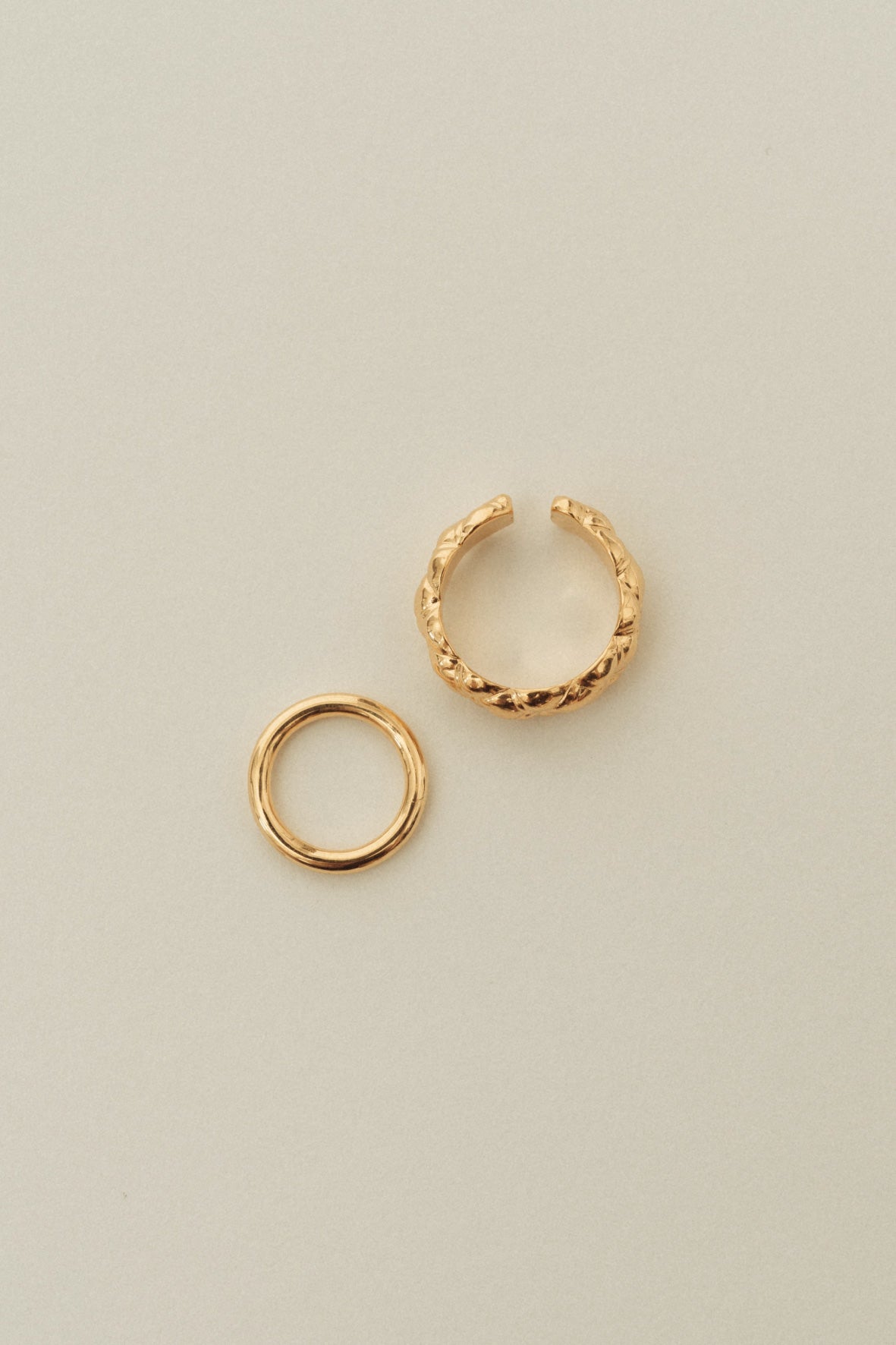 3way ear cuff(silver/gold)