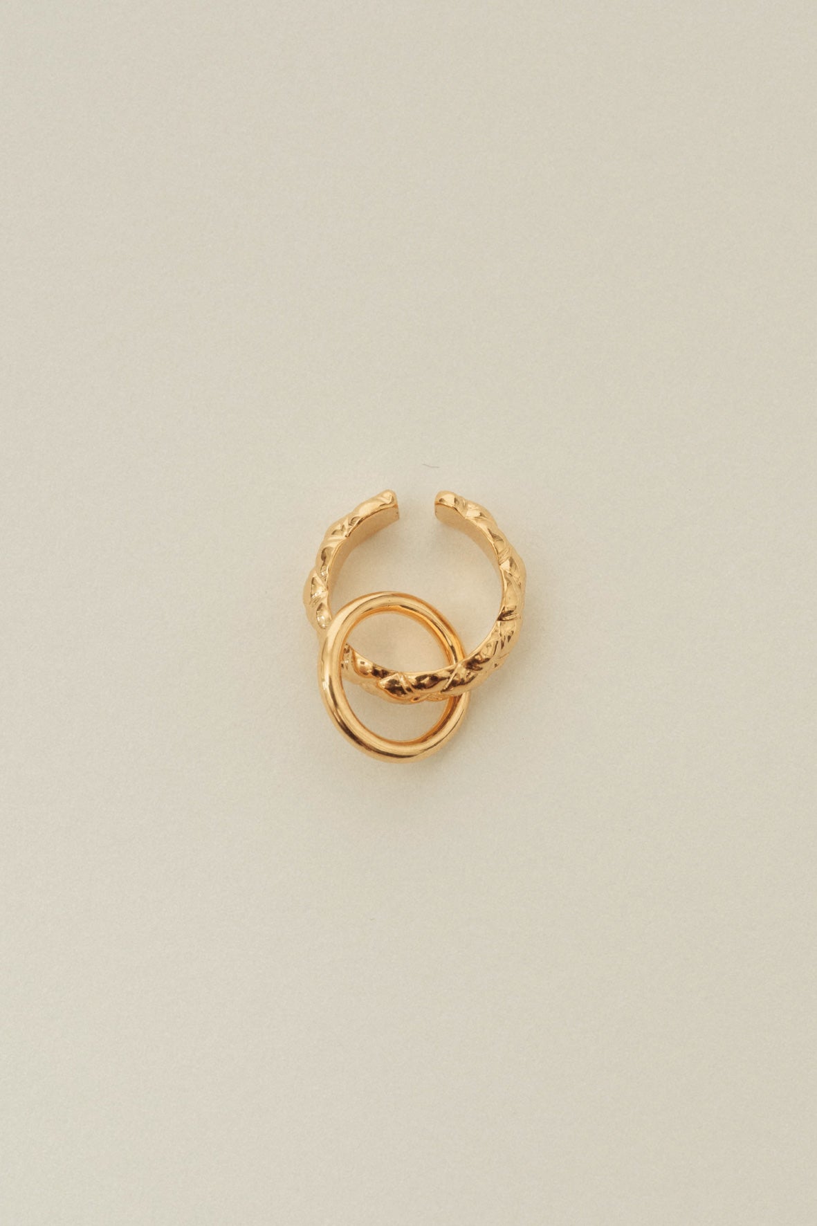 3way ear cuff(silver/gold)