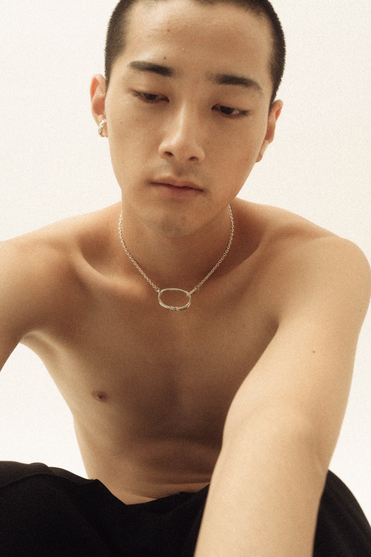 motif necklace(silver/gold)