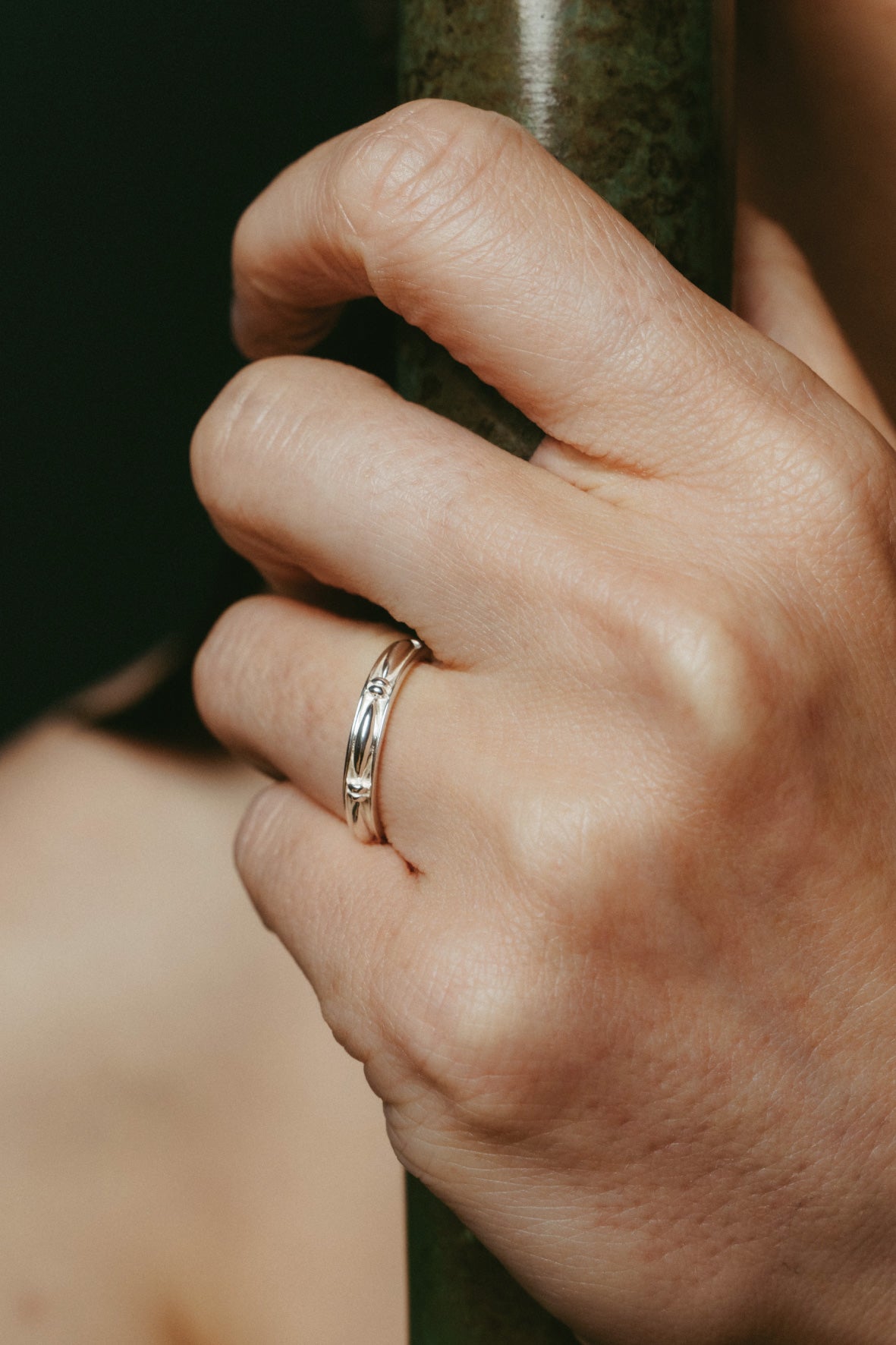【店舗用】HH ring/02(silver/gold)