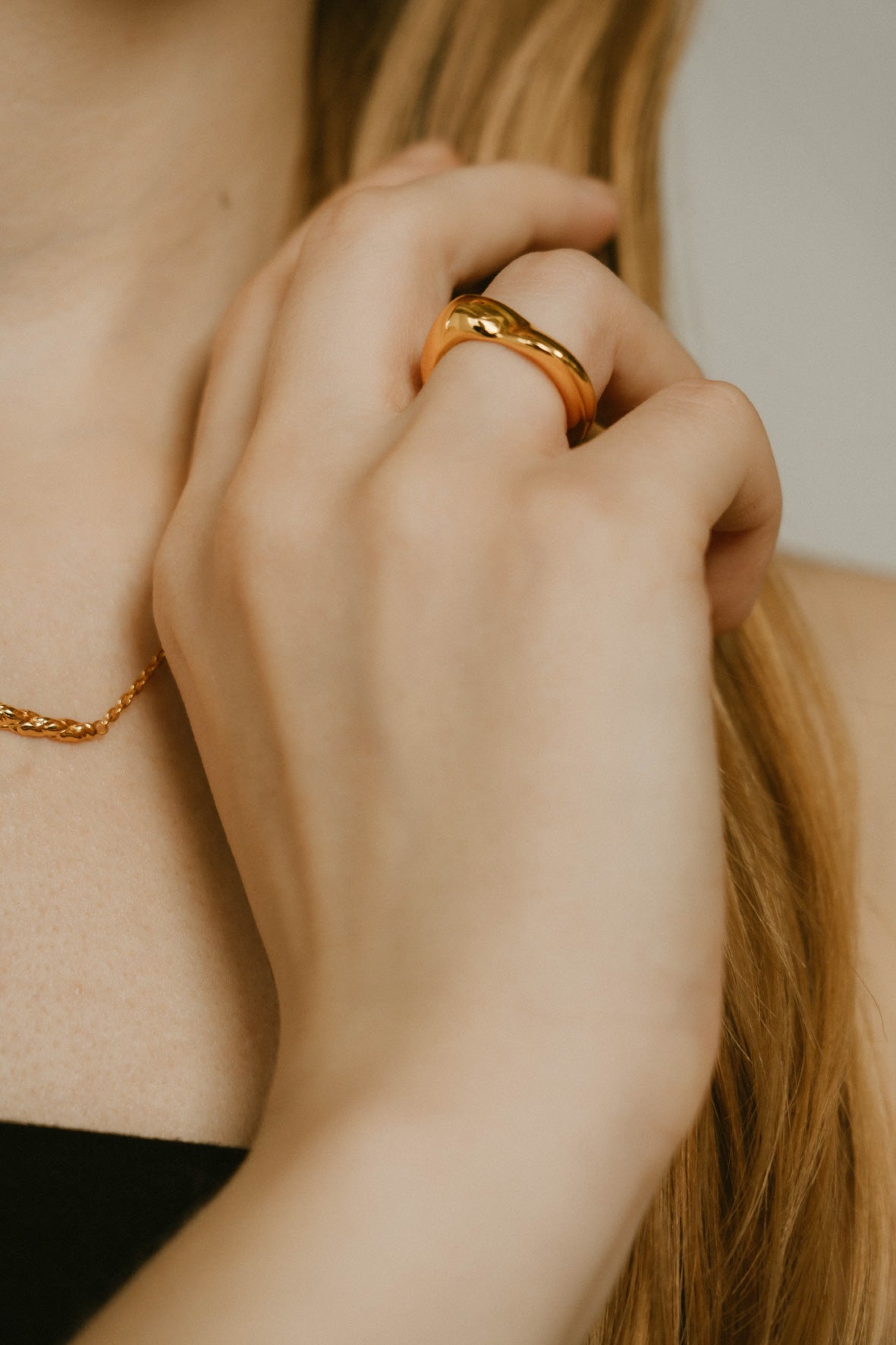 nuanceB ring(silver/gold)