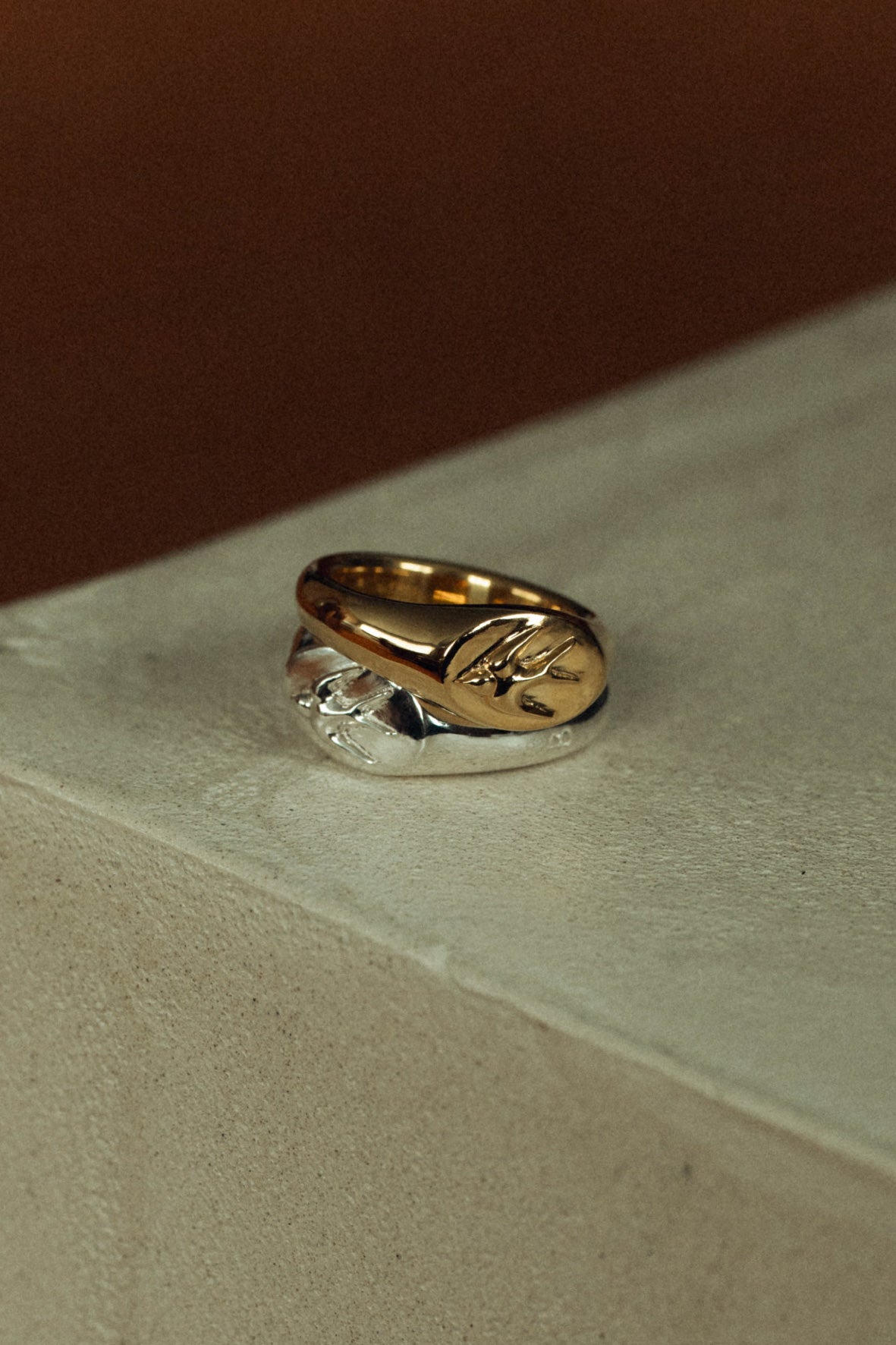 【受注販売】tsubame ring(silver/gold)