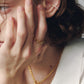 【受注商品】-Atelier限定- star chain ring(silver/gold)