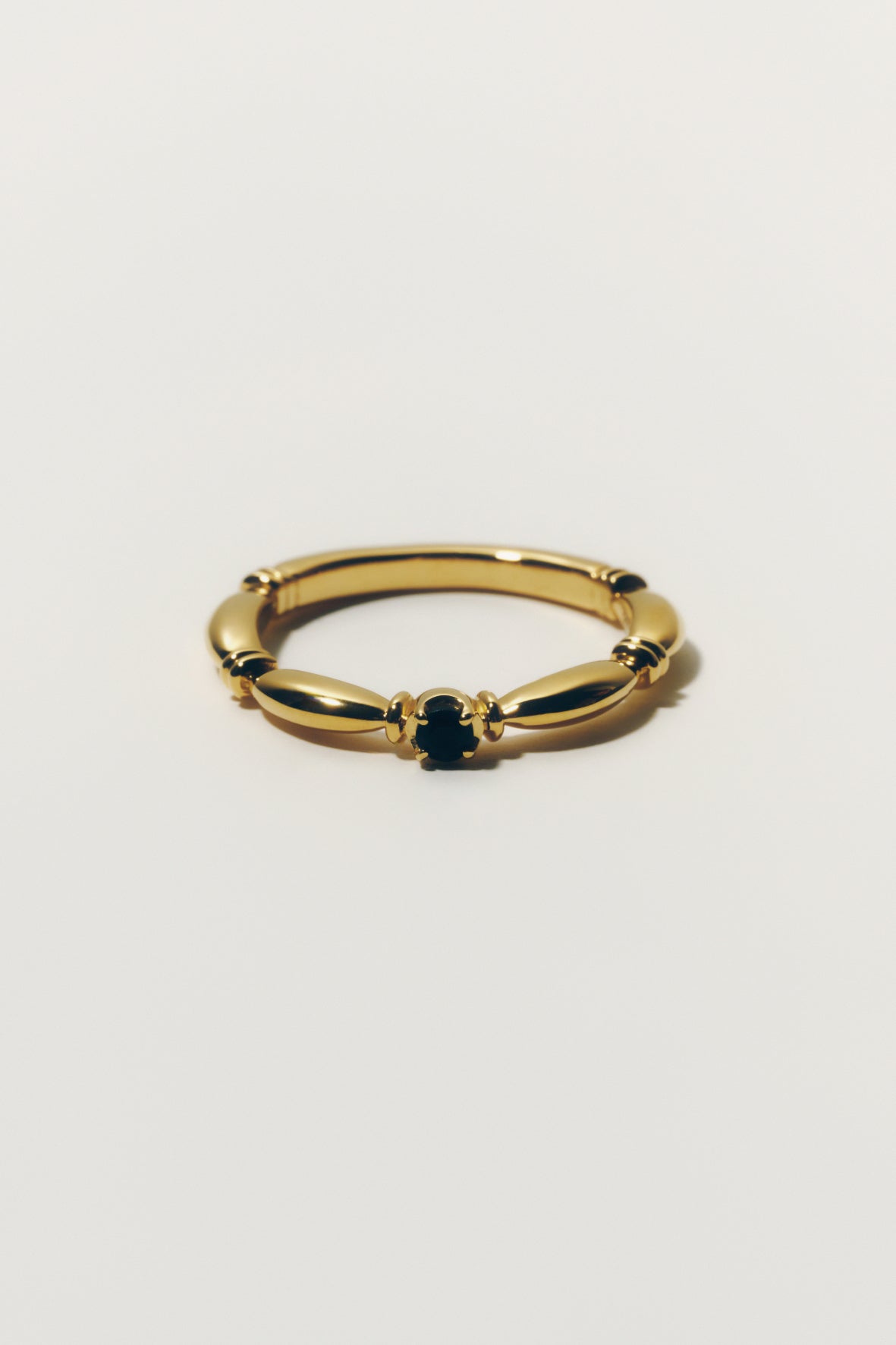 受注商品】HO ring(onyx)(silver/gold) | BRKUMO