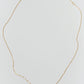 【受注商品】flower necklace/02(onyx)(silver/gold)