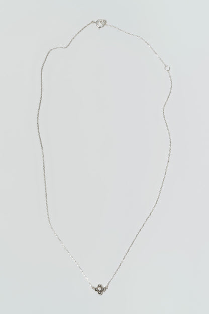 【店舗用】flower necklace/02(cz)(silver/gold)