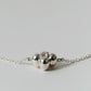 【店舗用】flower necklace/02(cz)(silver/gold)