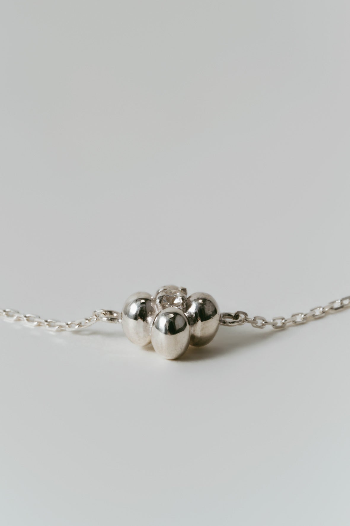 【店舗用】flower necklace/02(cz)(silver/gold)