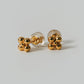 【受注販売】flower pierce/01(silver/gold)