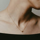 【店舗用】flower necklace/02(cz)(silver/gold)