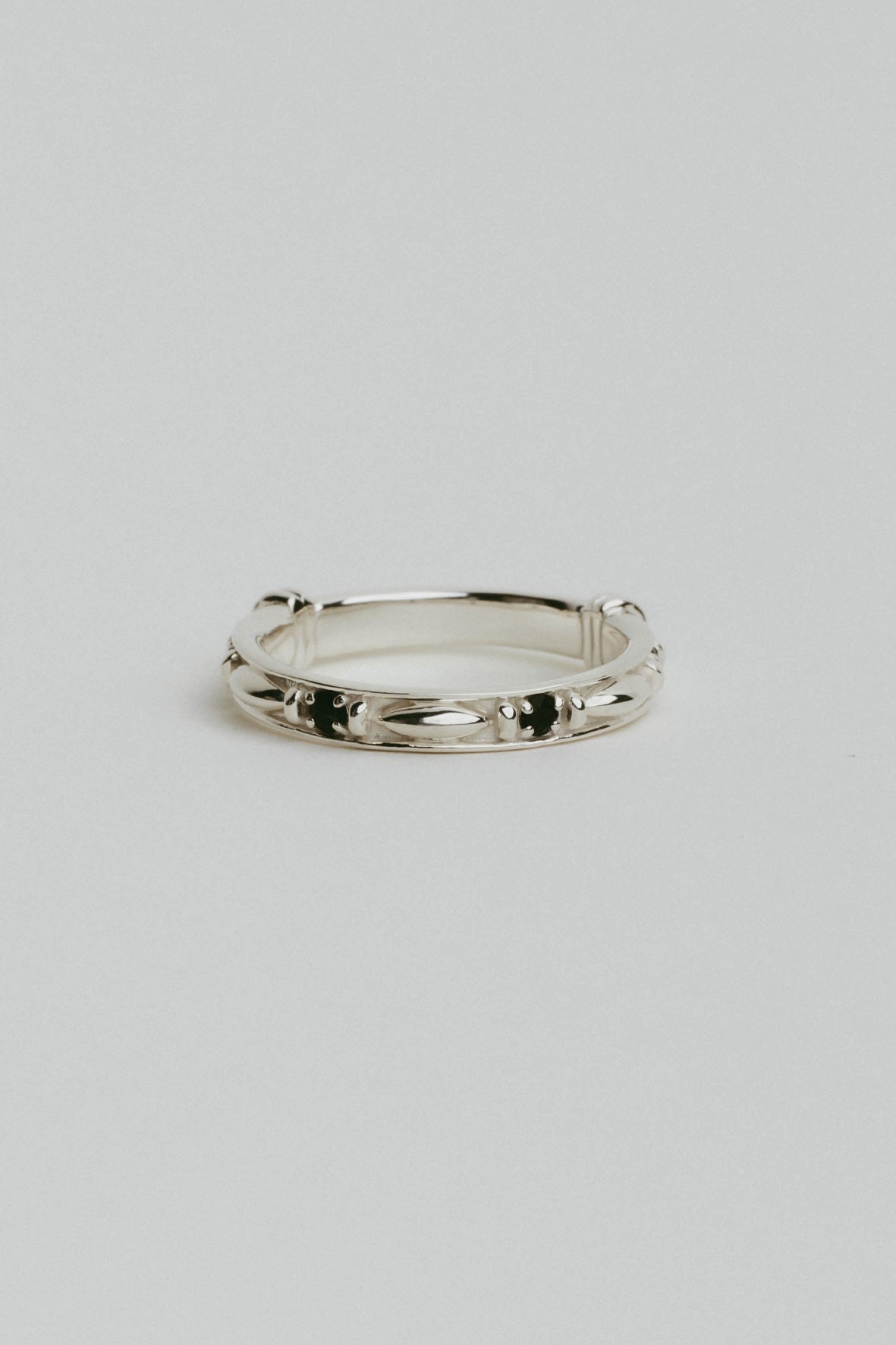 【受注販売】HO ring[onyx](silver/gold)