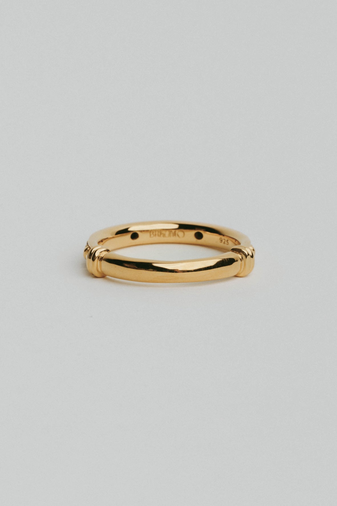 【受注販売】HO ring[onyx](silver/gold)