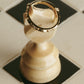 【受注販売】HO ring[cubic zirconia](silver/gold)