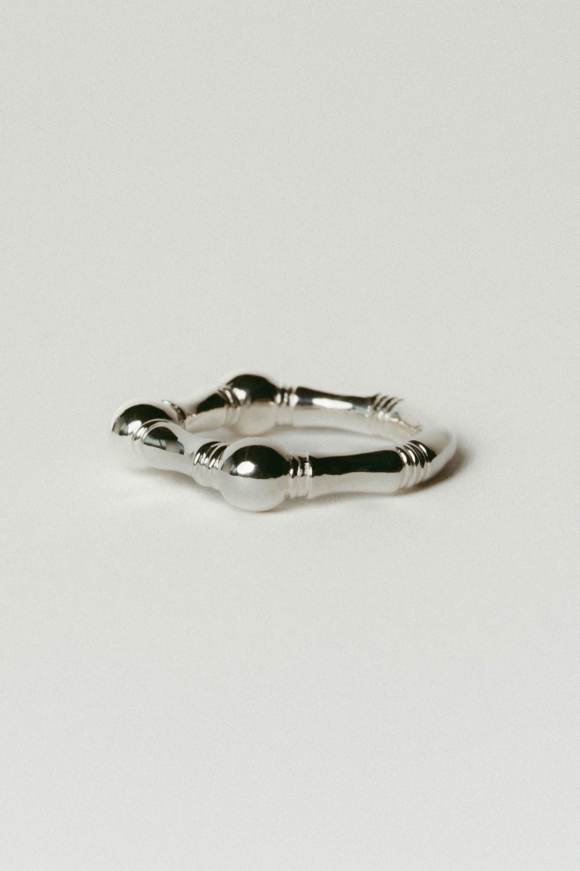 【受注販売】pole ring(silver/gold)