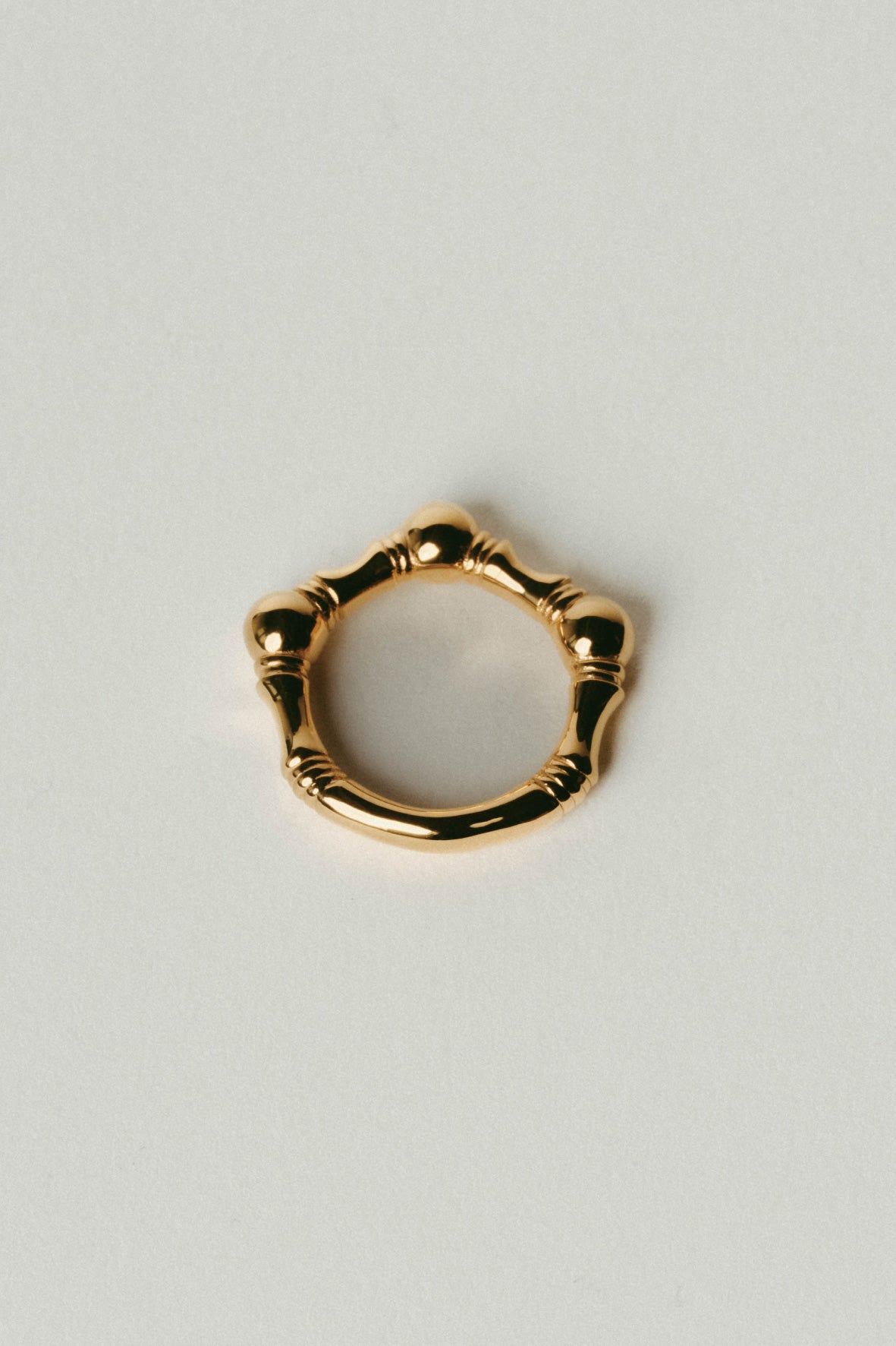 【受注販売】pole ring(silver/gold)