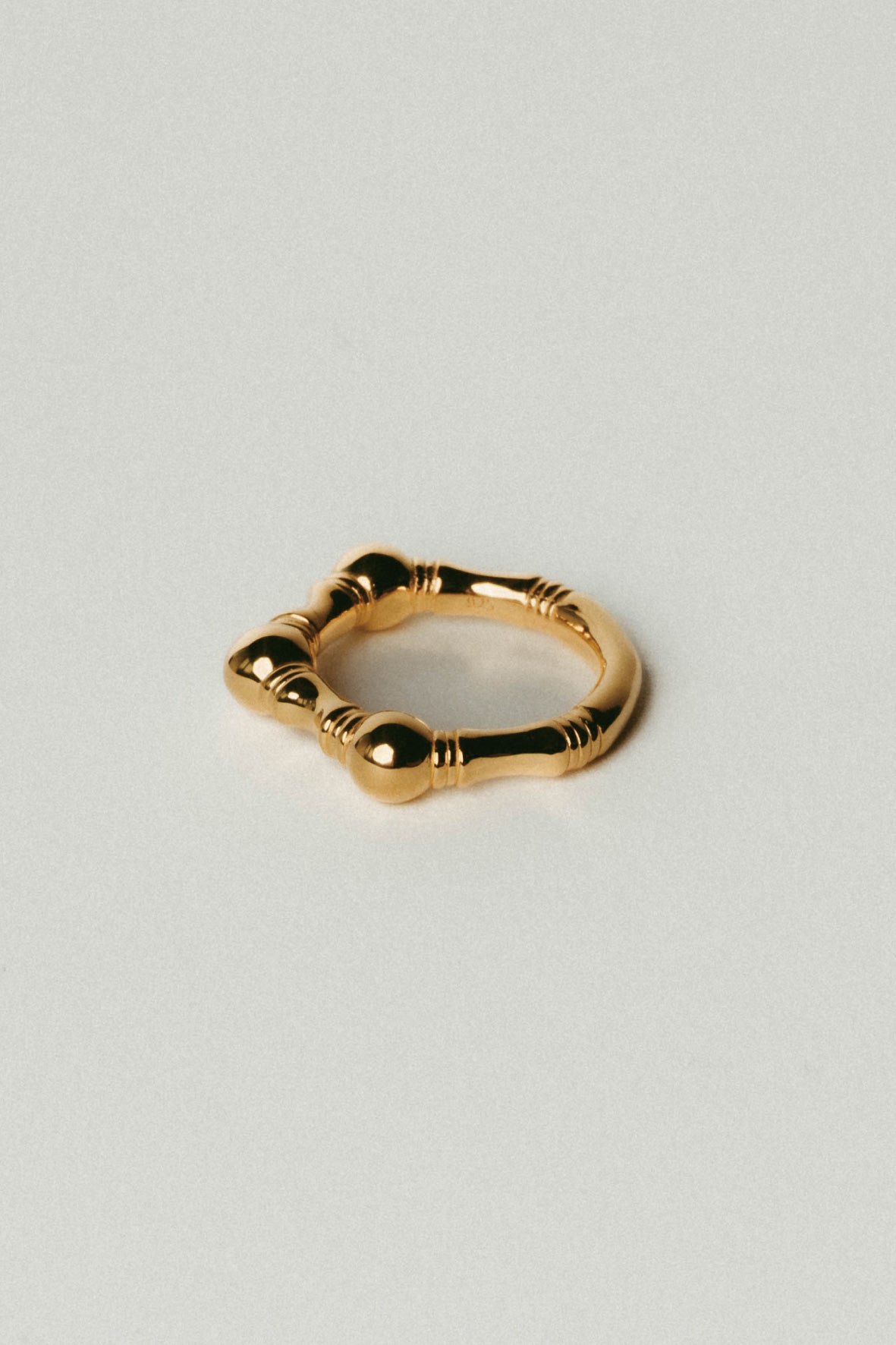 【受注販売】pole ring(silver/gold)