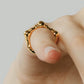 【受注販売】pole ring(silver/gold)