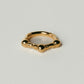 【受注販売】pole ring(silver/gold)