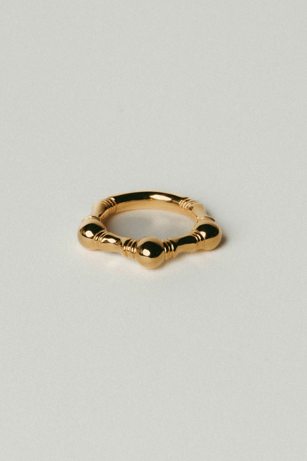 【受注販売】pole ring(silver/gold)