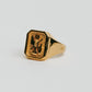 【受注販売】 flower ring/01(silver/gold)