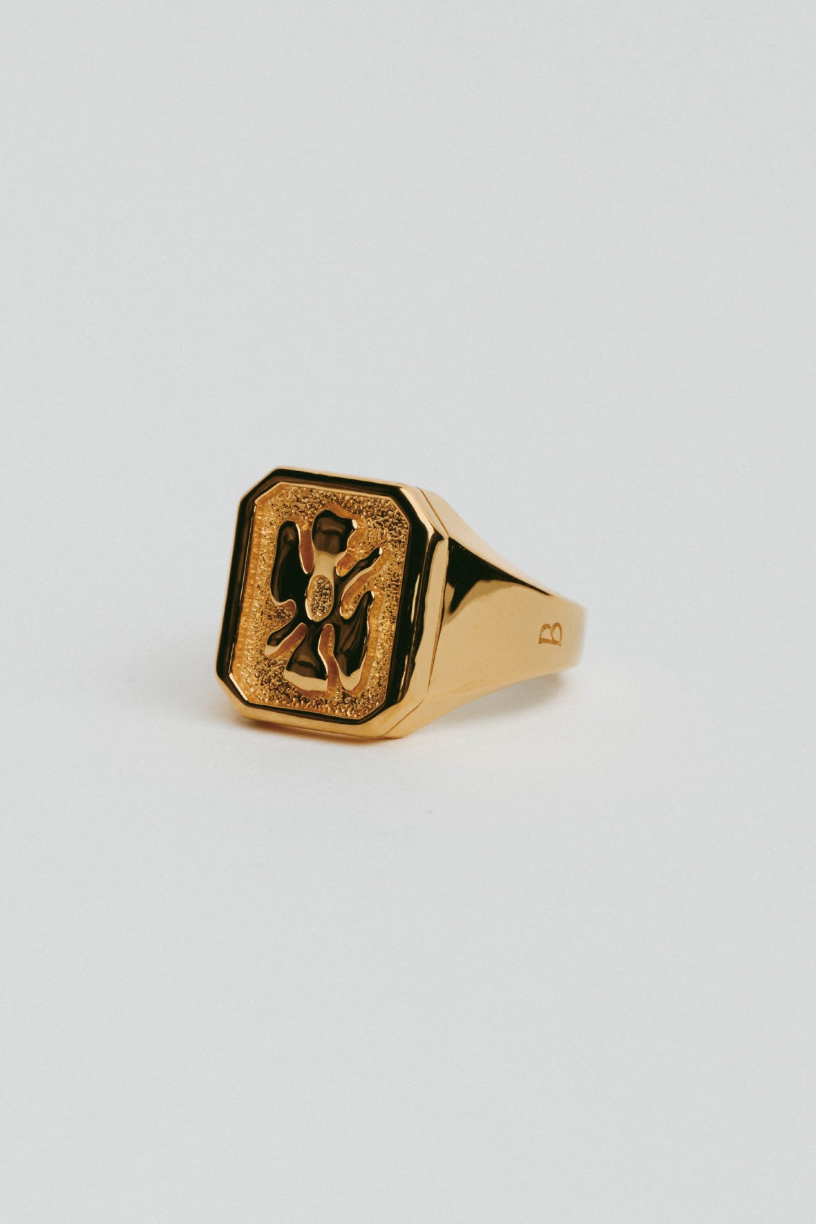 【受注販売】 flower ring/01(silver/gold)