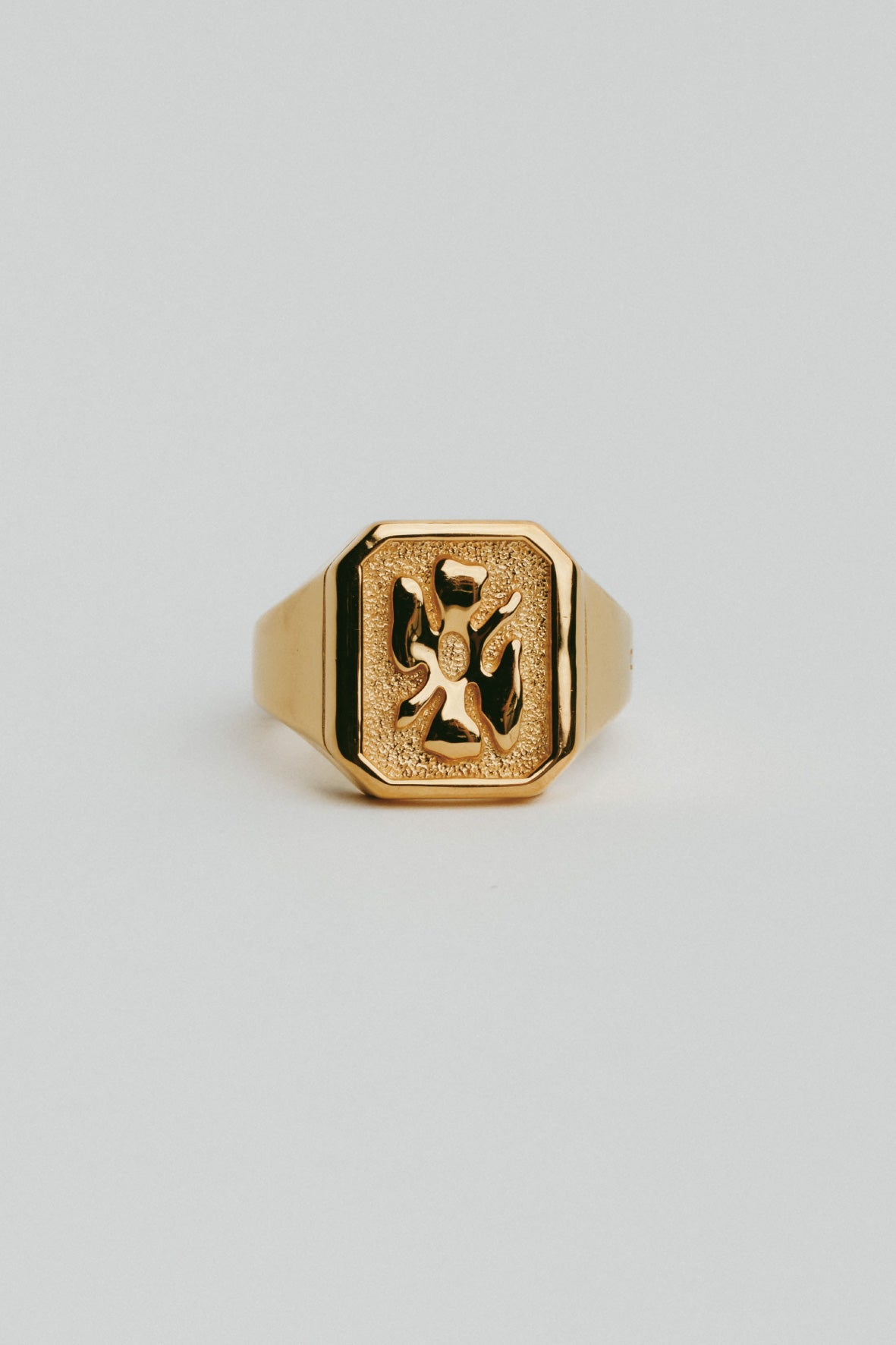 【受注販売】 flower ring/01(silver/gold)