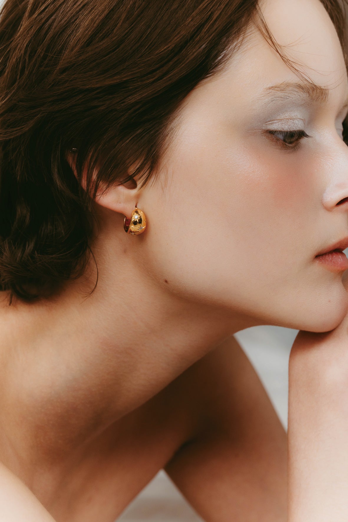 【受注販売】star pierce(silver/gold)