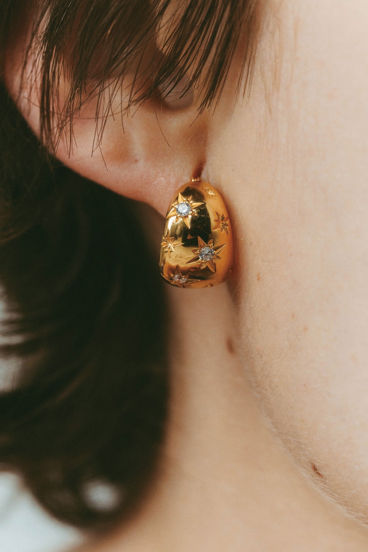 【受注販売】star pierce(silver/gold)