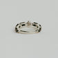 【受注販売】 flower ring/02(onyx)(silver/gold)