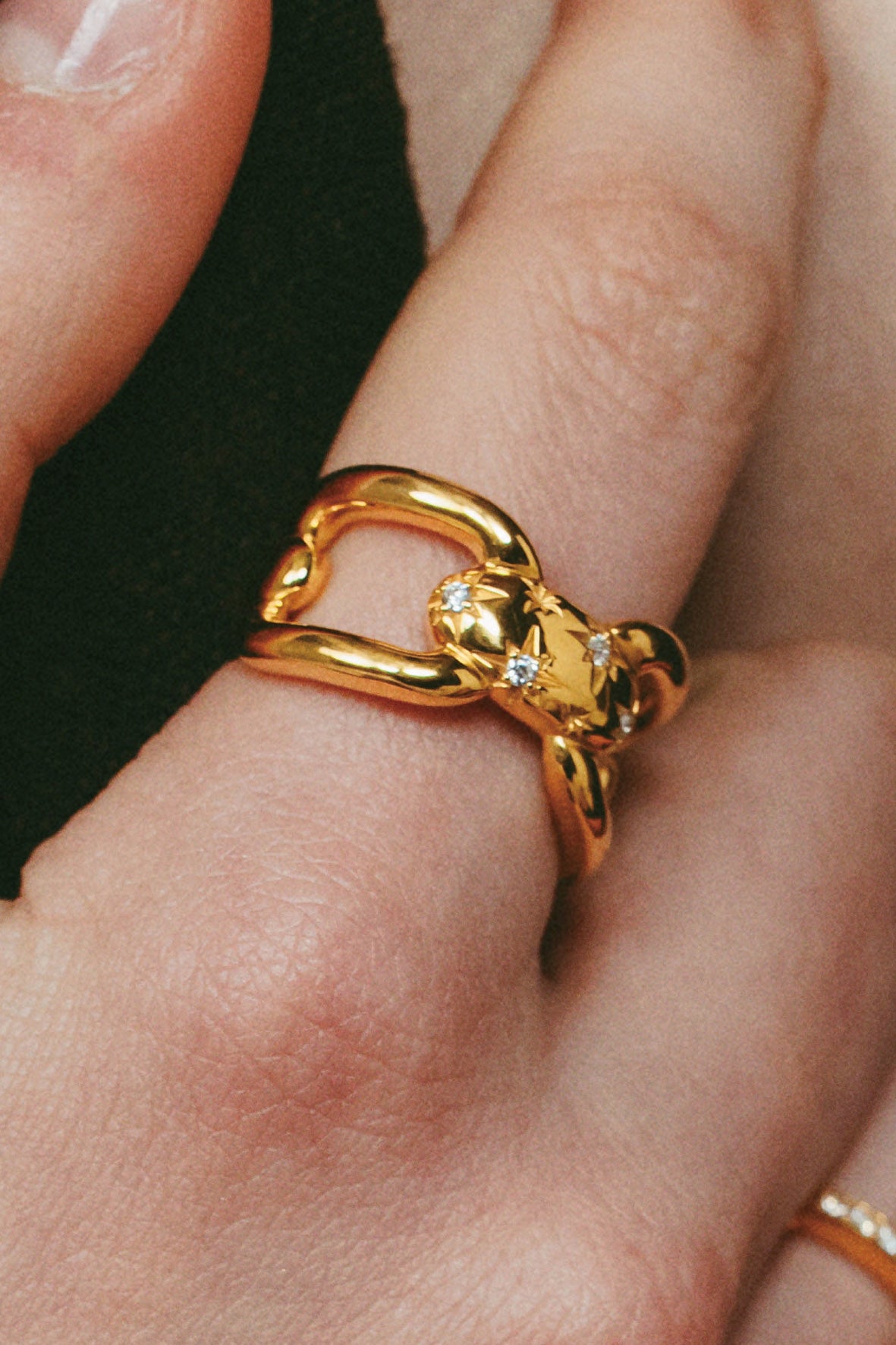 【受注販売】star ring/02(silver/gold)