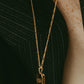 【受注販売】flower necklace/01(silver/gold)