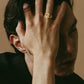 【受注販売】 flower ring/01(silver/gold)