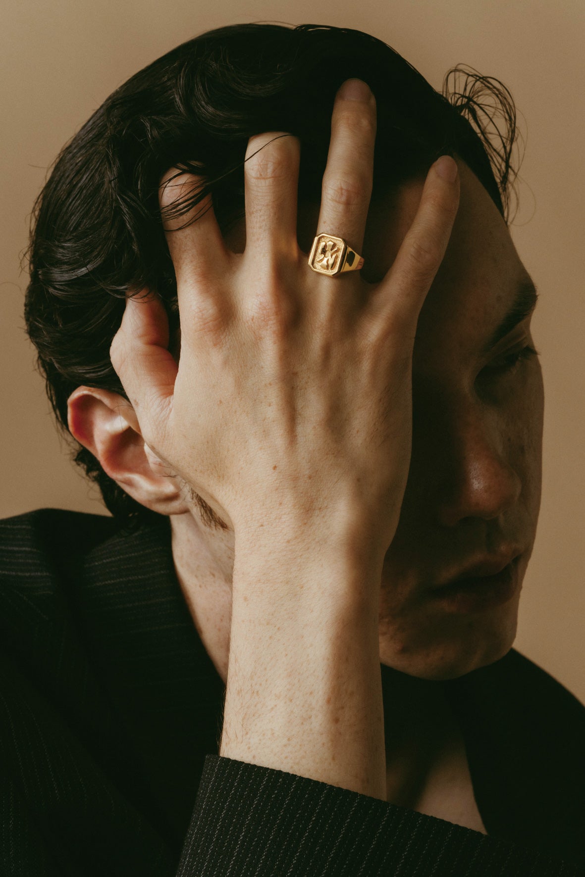 【受注販売】 flower ring/01(silver/gold)