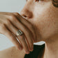【受注販売】 flower ring/01(silver/gold)